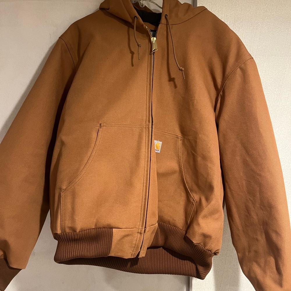 Carhartt Brown Hooded Jacket